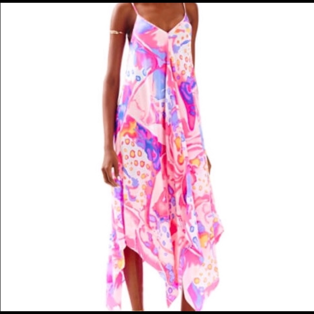 Rylan silk dress